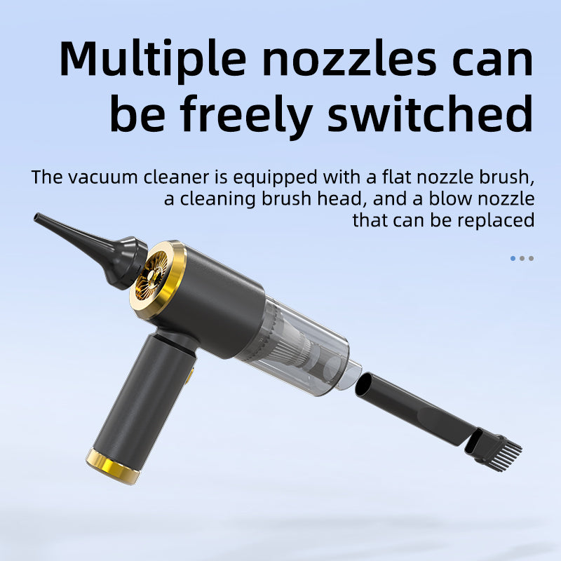 Cordless car vacuum cleaner, 3000Pa suction - image 2