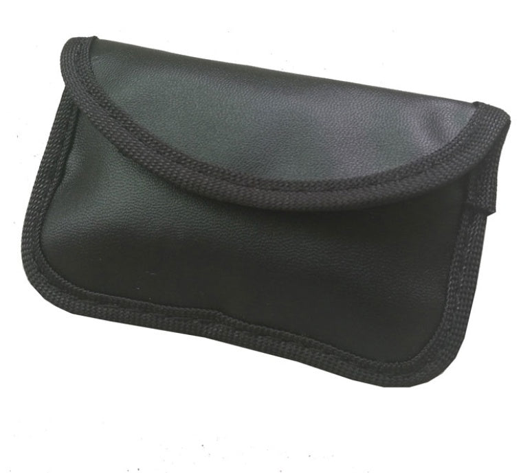 Black PU Car Key Case with Anti-Scan Protection - image 3