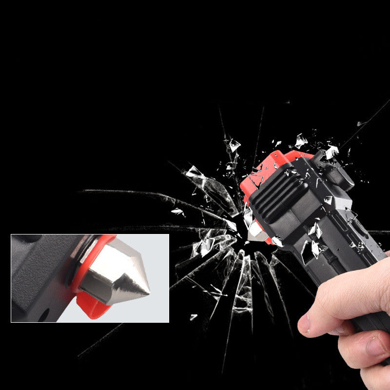 Multifunctional Car Emergency Hammer Torch With USB Charging - image 3