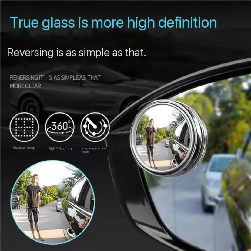 360° Adjustable Blind Spot Mirror Set (2pcs)
