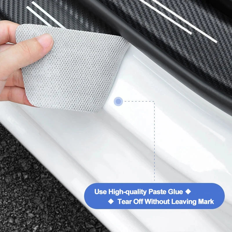 Carbon Fiber Door Sill Protectors