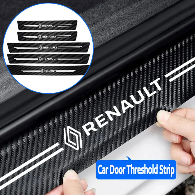 Carbon Fiber Door Sill Protectors