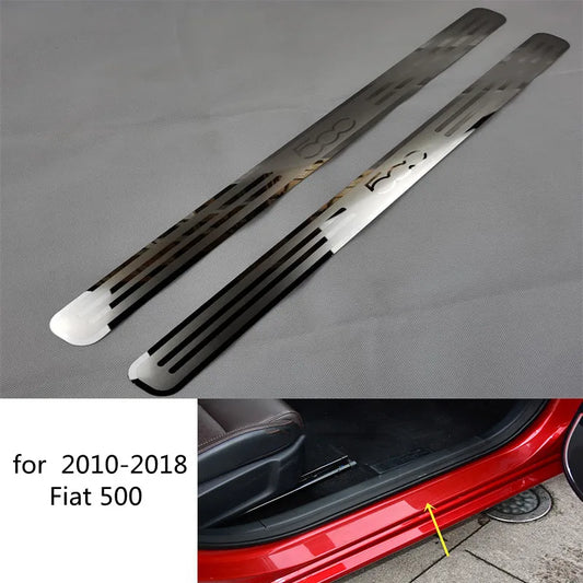 Fiat 500 Door Sill Protectors