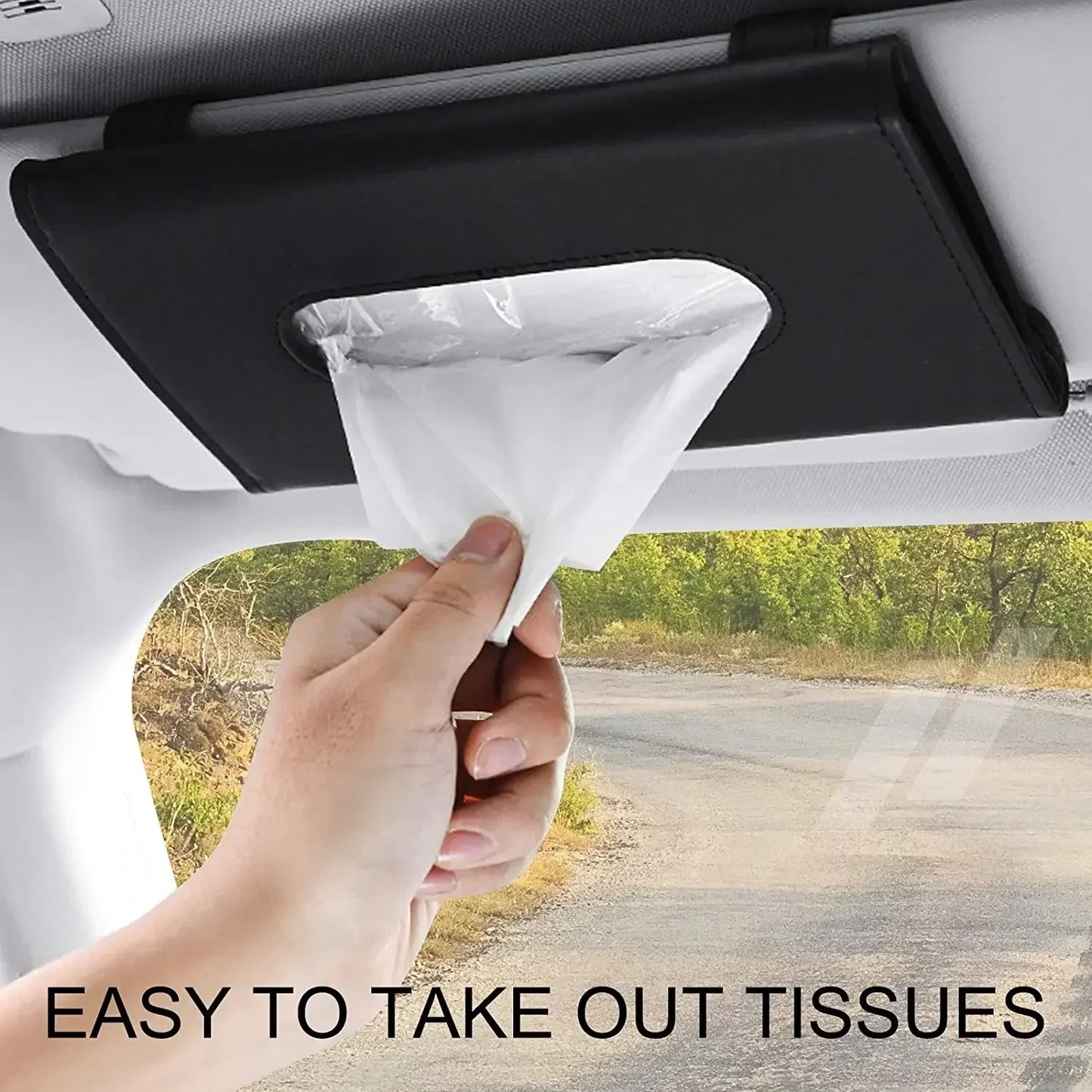 Car Sun Visor Tissue Holder