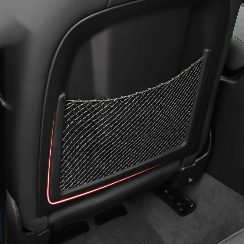 Car Rear Seat Storage Net