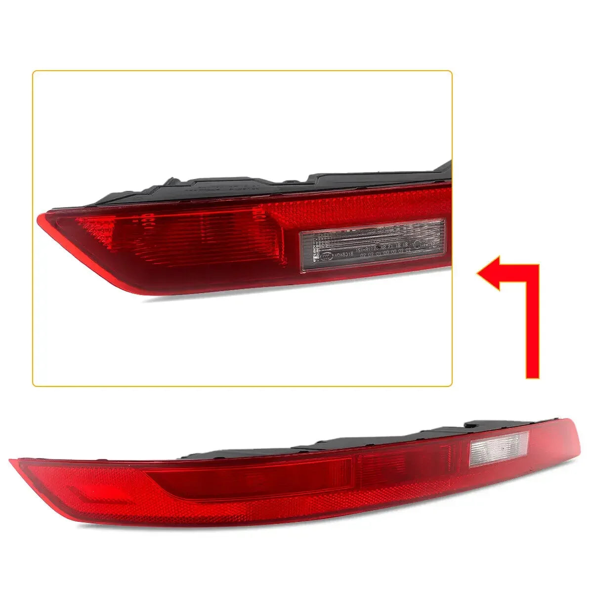Right Rear Bumper Reflector Fog Brake Light