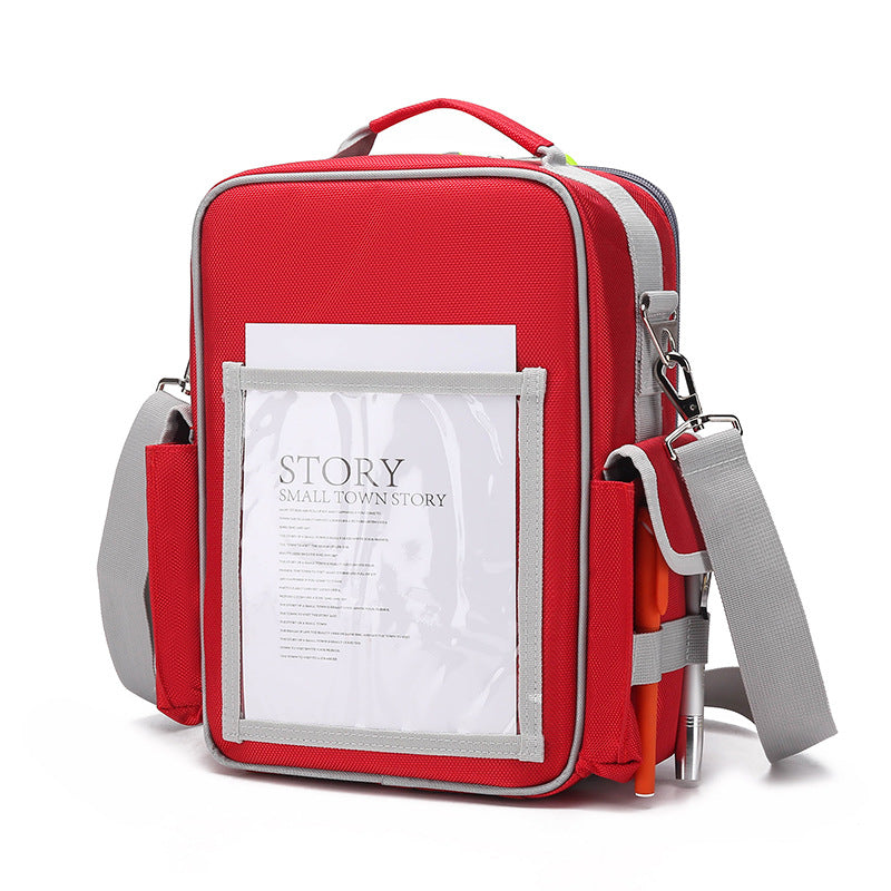 Waterproof Car Emergency Kit Bag With Shoulder Strap - image 5