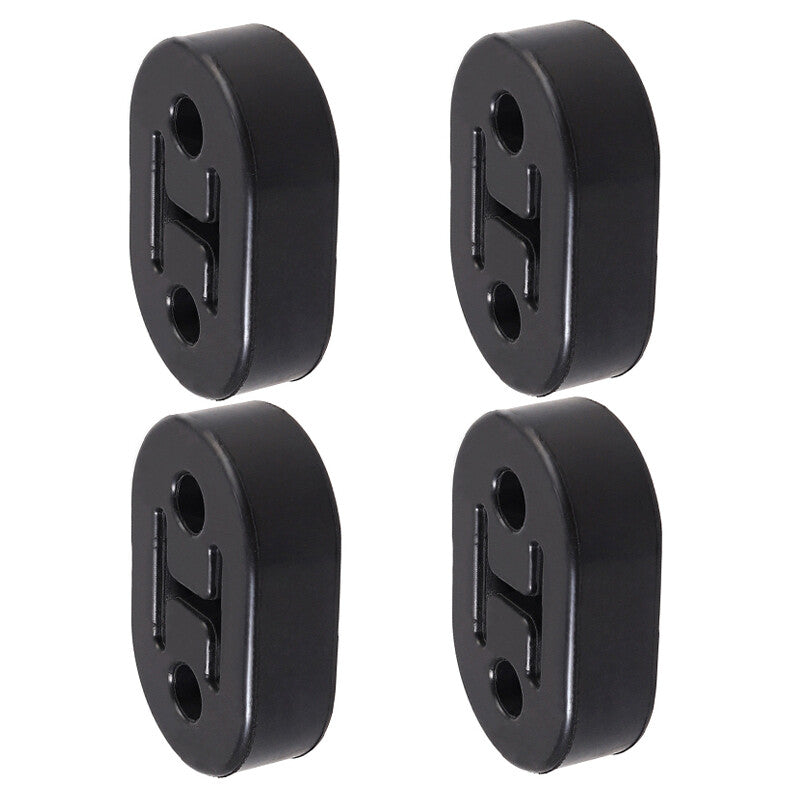 4PCS Poly Polyurethane Exhaust Hanger Mounts 2 Hole Muffler Rubber Universal P