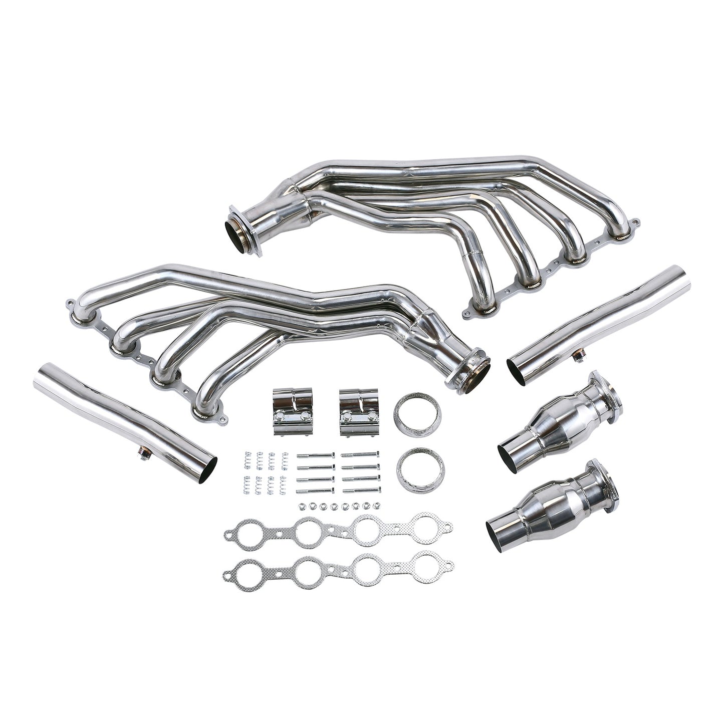 Exhaust Header For 05-06 Pontiac GTO 6.0 V8   Ban The Sale Of Amazon&Temu