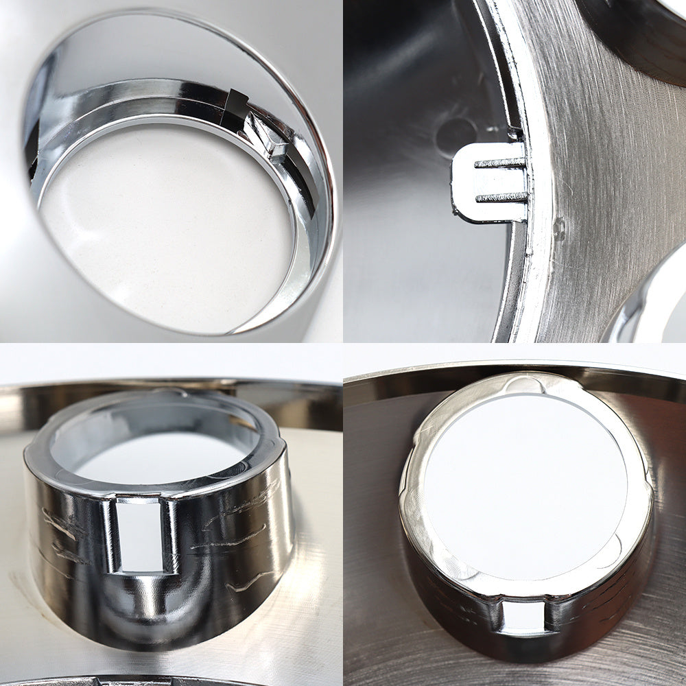 Truck Universal Wheel Hub Cover, 2 Front Wheels -height 130mm,4 Rear Wheels -height 230mm, Including Tools