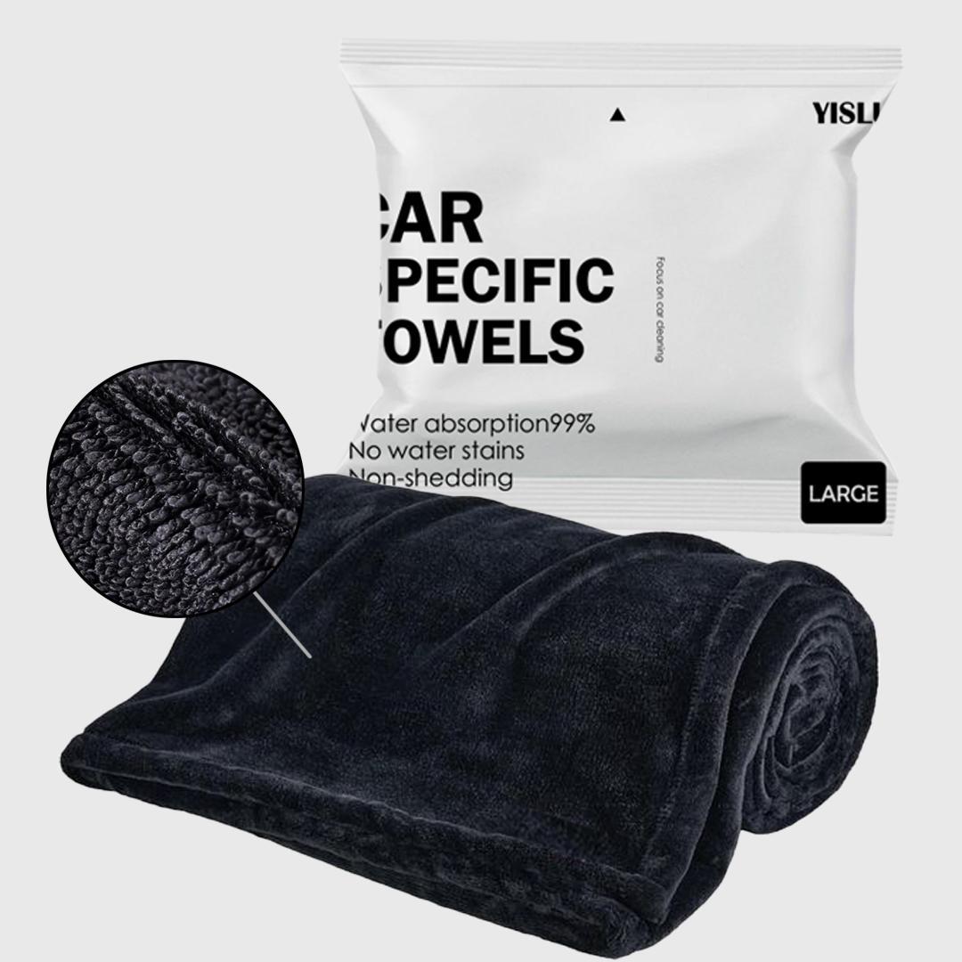 15x15in And 24x36in YISLU Drying Towel  - Super Absorbent Car Drying Towel, Woven With Twisted Microfiber, 1300 GSM High Quality Microfiber 70 30 Mixed Twisted Microfiber