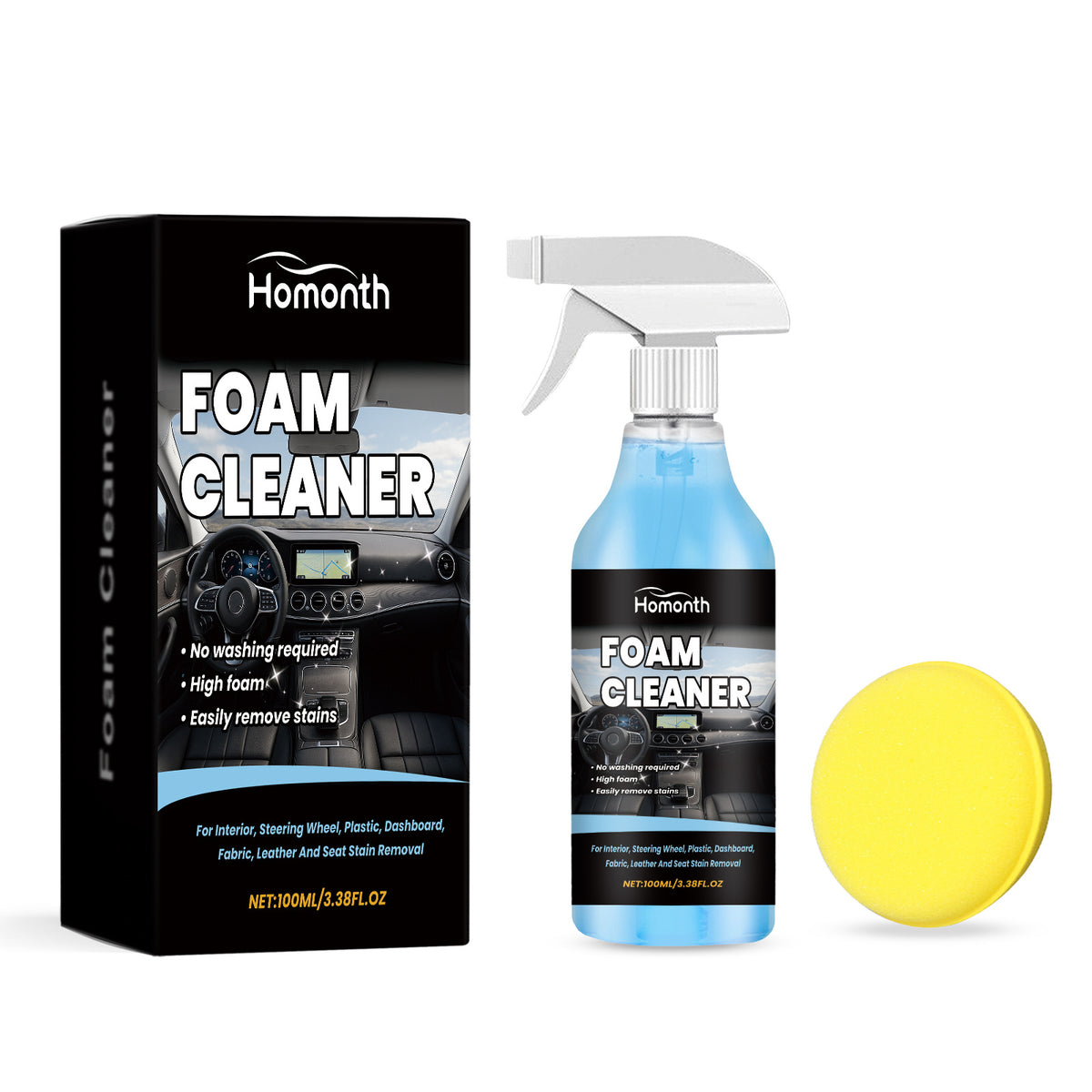 Car interior foam cleaner spray - image 3