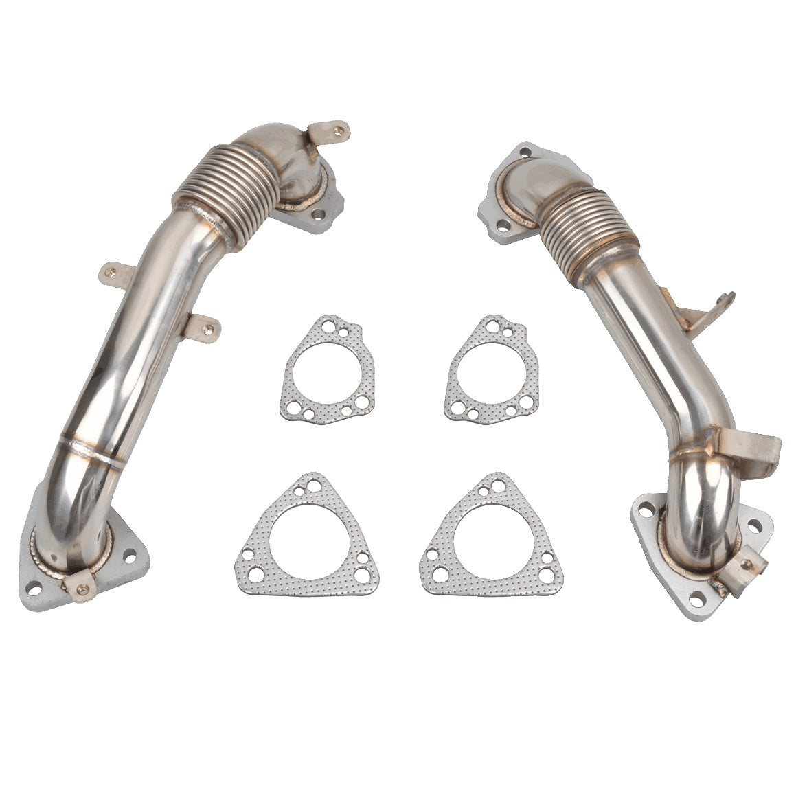Exhaust Manifold Header Fit For Chevy 3.5' 17-20 6.6L L5P Ban The Sale Of Amazon