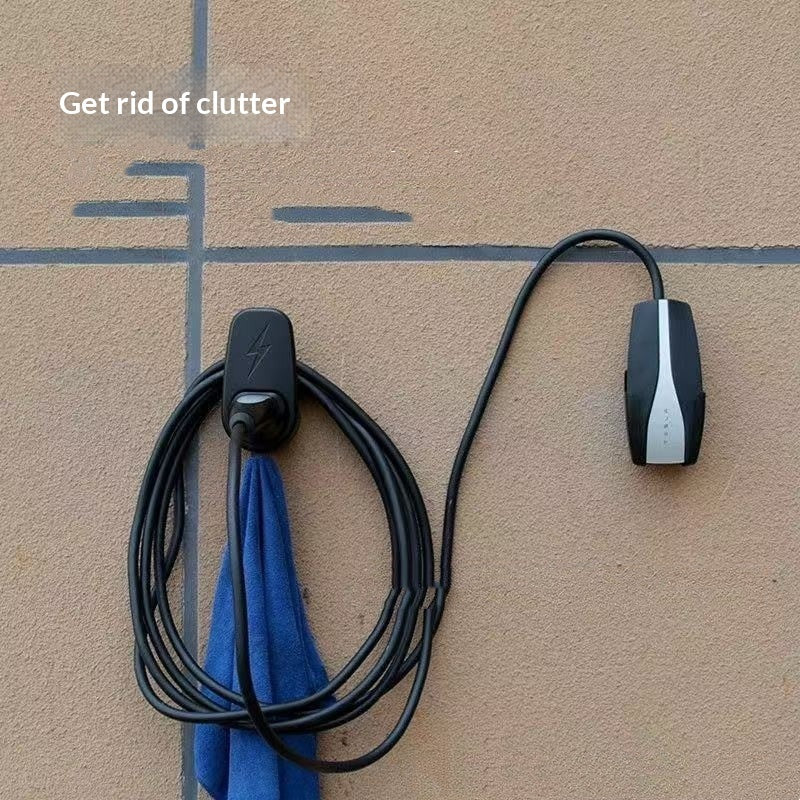 EV Charging Connector Holder, Wall-Mounted