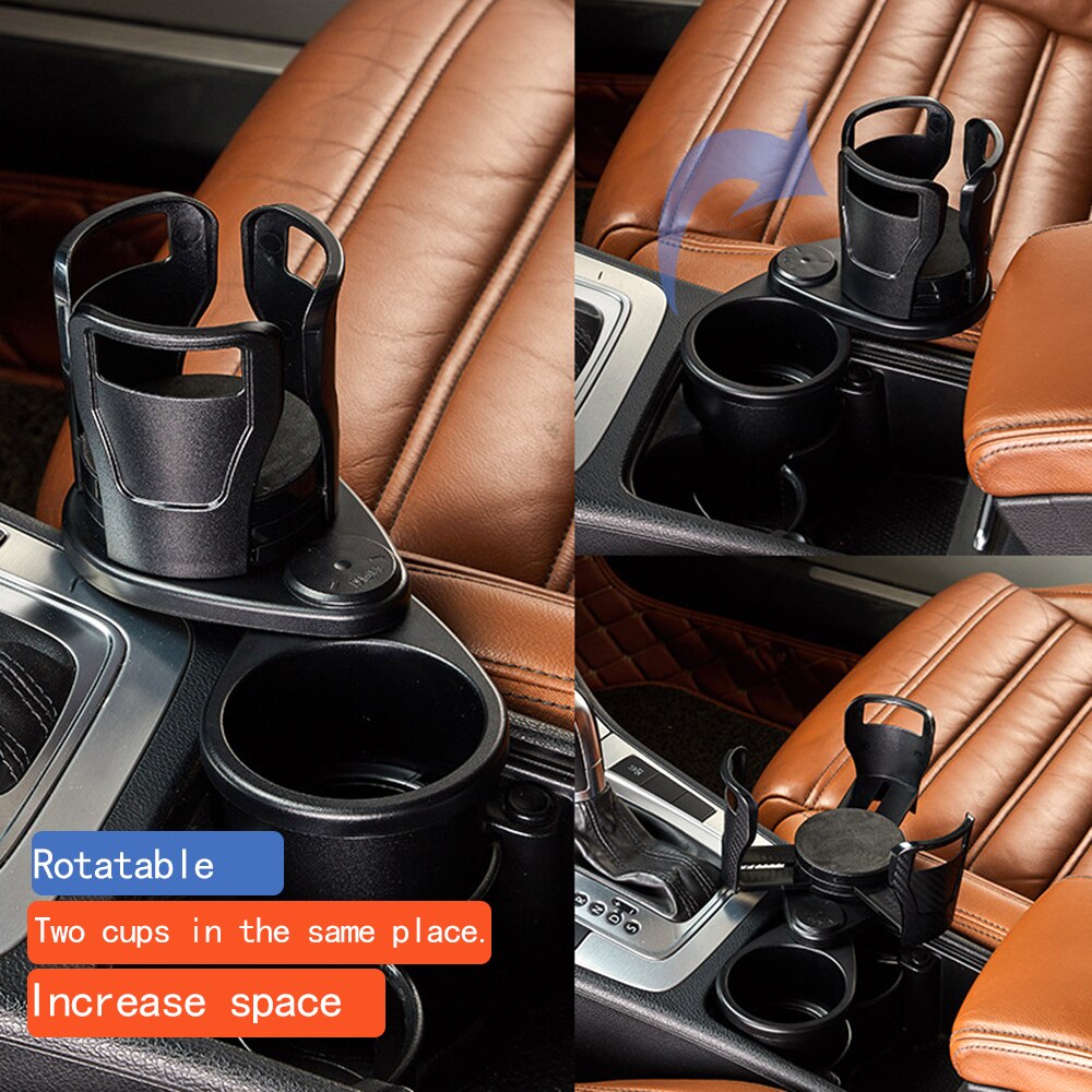 Foldable Car Cup Holder With Storage Organiser - image 6