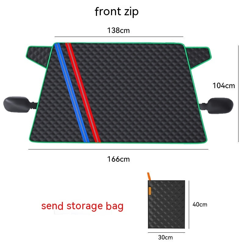 Half Car Cover for Windscreen and Roof - image 3