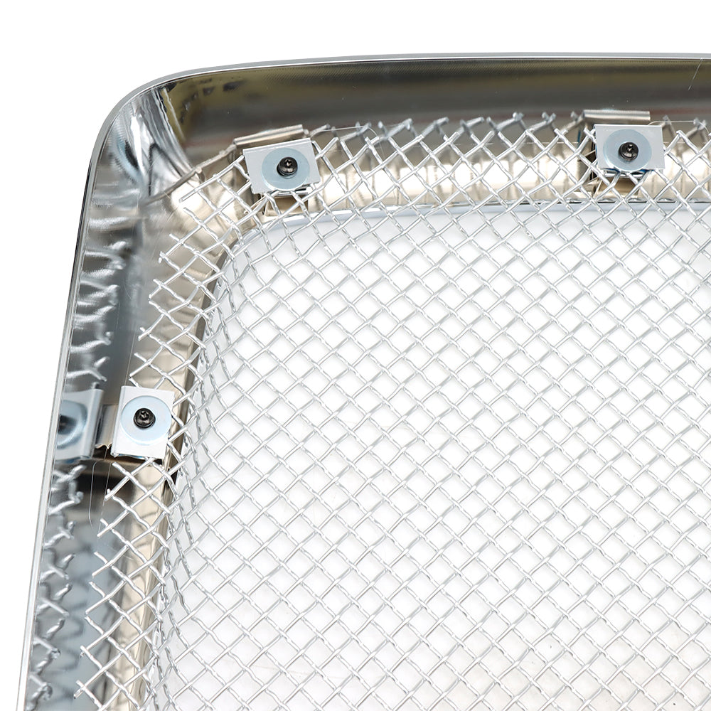 Chrome Front Grille Compatible With Kenworth T660 2008-2019 With Bug Screen