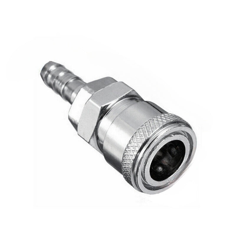 4PCS 8mm Gas Hose Copper Nozzle Quick Release Connector For Motorhome BBQ