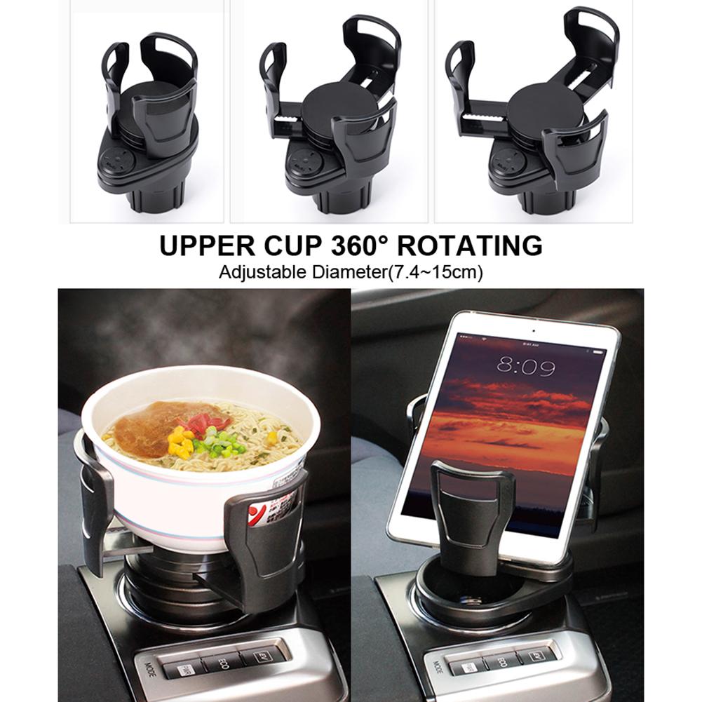 Foldable Car Cup Holder With Storage Organiser - image 3