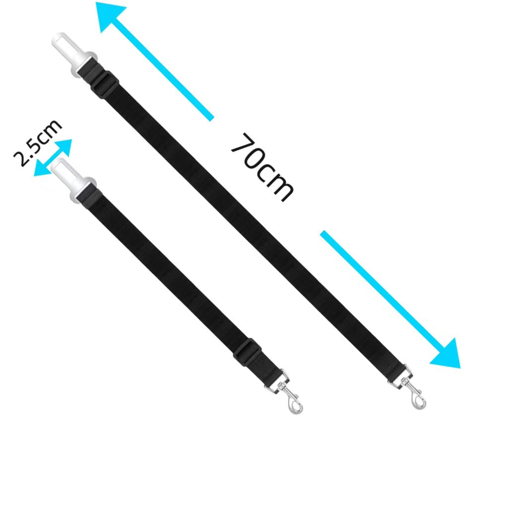 Adjustable dog car seat belt restraint - image 3