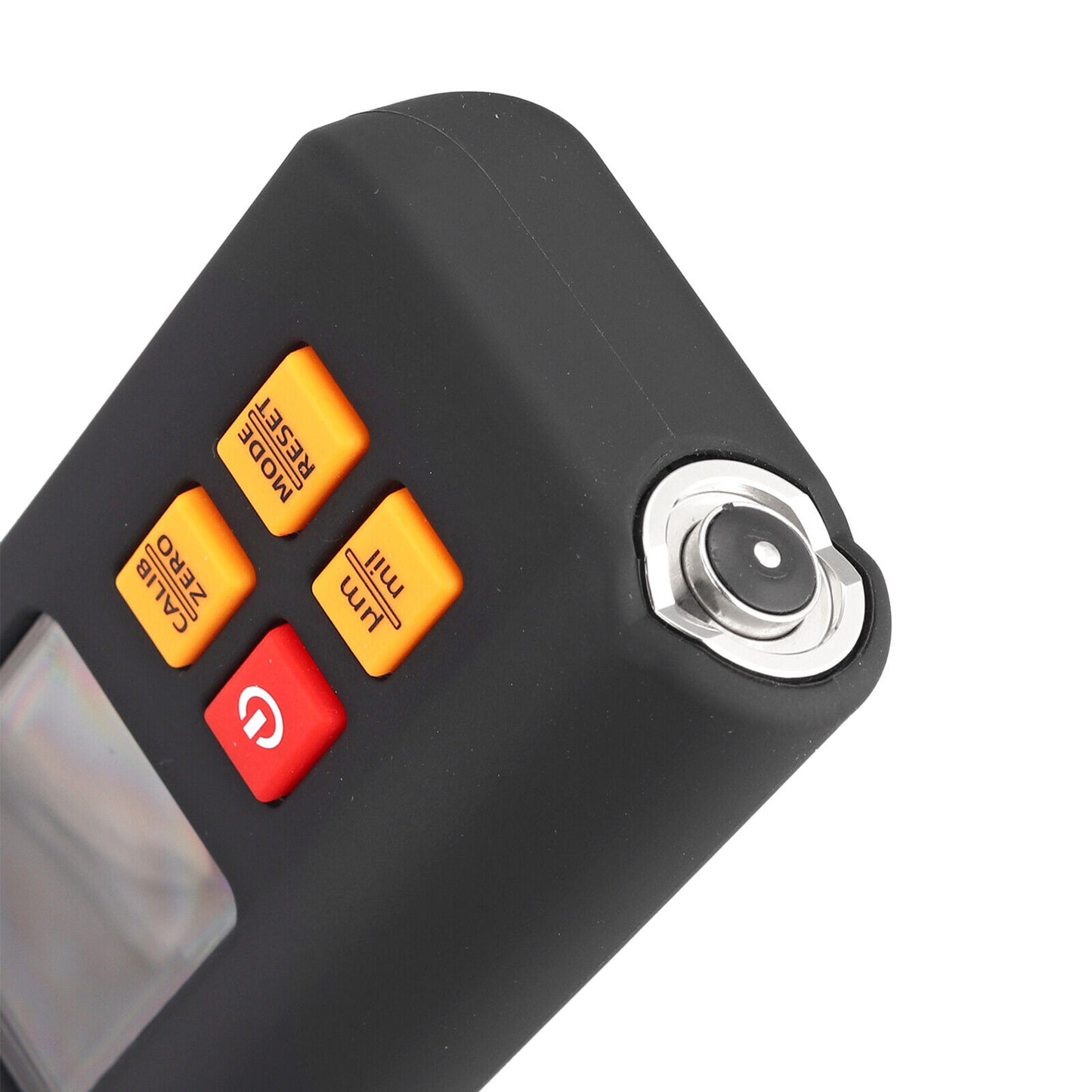 LCD Digital Thickness Gauge Car Coating Paint Film Depth Tester Fe NFe Probe