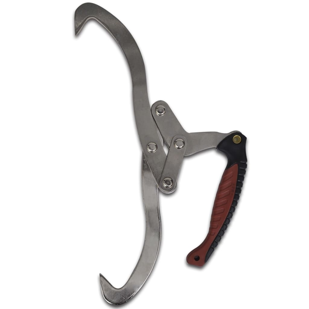 wood tongs with TPR handle, 2 pieces.