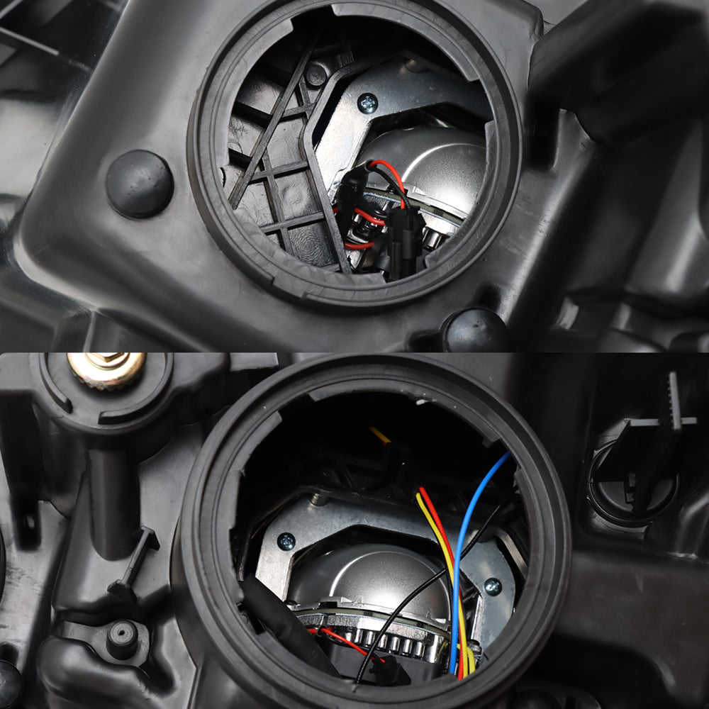 LED Headlights Compatible With Kenworth T680 2013-2021 Included Bulbs Pair