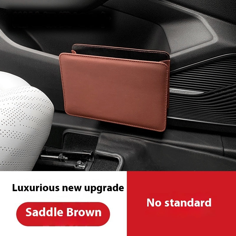Hanging Leather Car Door Storage Bin - image 6