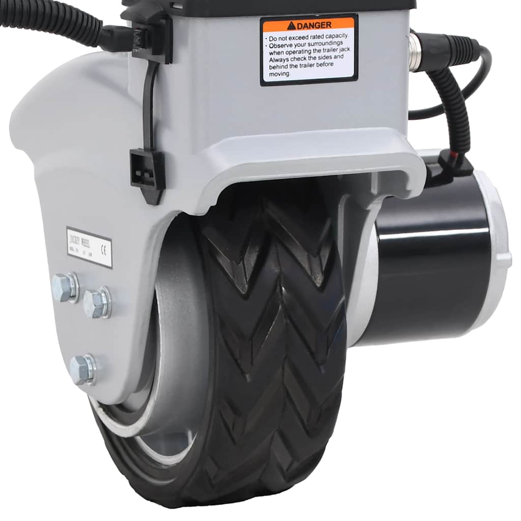 Motorized Support Wheel for Trailers, 12V 350W