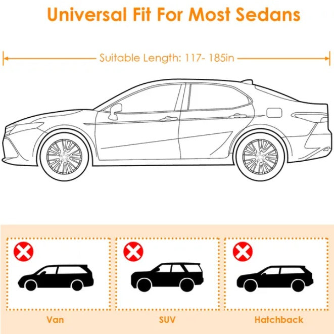 All Weather UV Resistant Car Cover