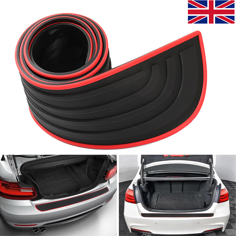 Rear Bumper Protector – Rubber Boot Sill Guard, Universal