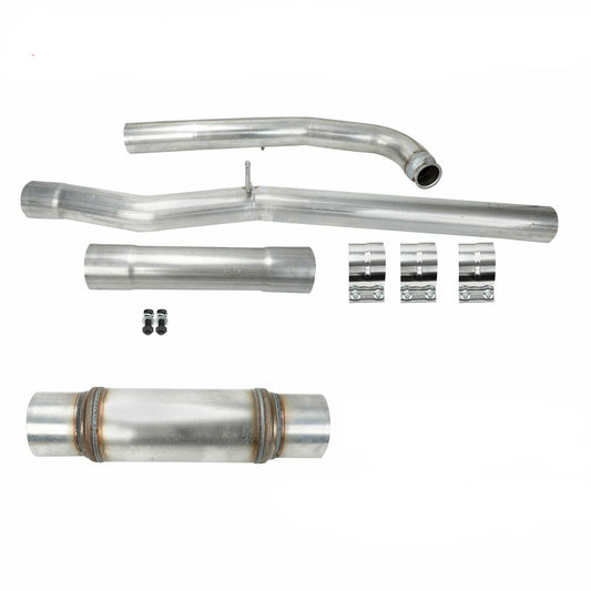 Muffler Delete Pipe Eliminator DPF Fit For Chevy Silverado GMC 11-15 6.6L Duramax Diesel Ban The Sale Of Amazon