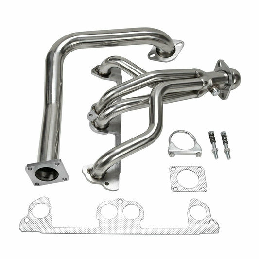 J.eep Wrangler YJ 1991-1995 2.5L L4 Exhaust Manifold Header W&Downpip Ban The Sale Of Amazon&Temu