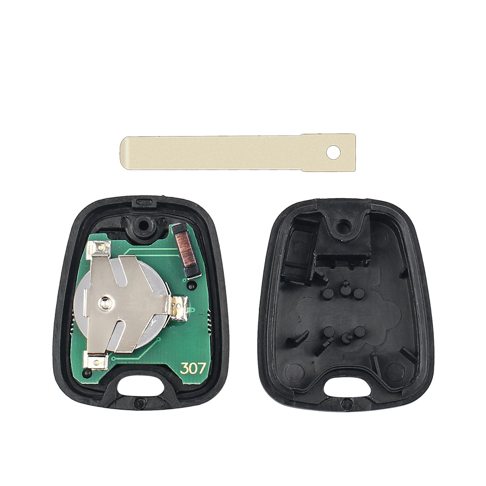 Replacement 2-button key shell with blade for Citroën and Peugeot - image 3