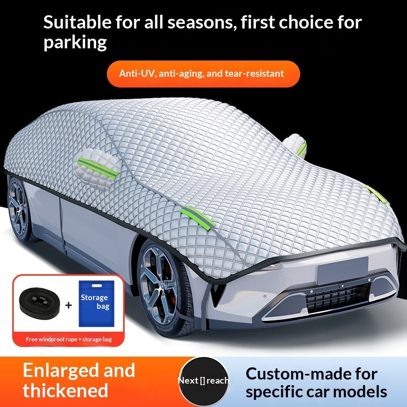 All-Season Universal Half Car Cover