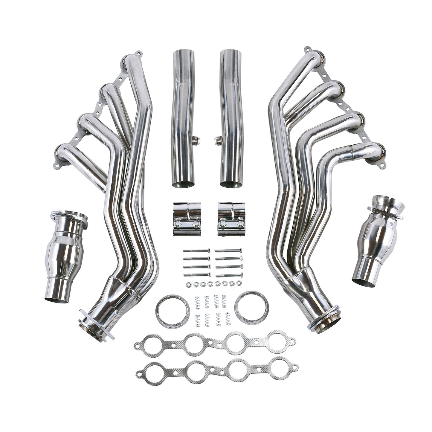 Exhaust Header For 05-06 Pontiac GTO 6.0 V8   Ban The Sale Of Amazon&Temu