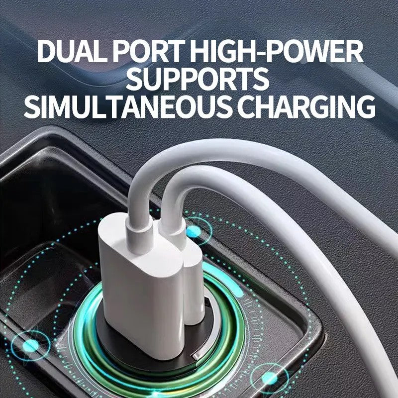 The Car Mini Charger Is Small And Does Not Take Up Space, Which Is Super Practical, Suitable For Multiple Models, And Super Efficient Charging.
