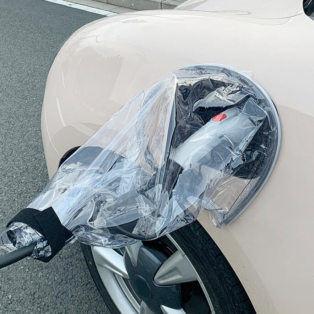 Wall-Mounted EV Charging Plug Rain Cover