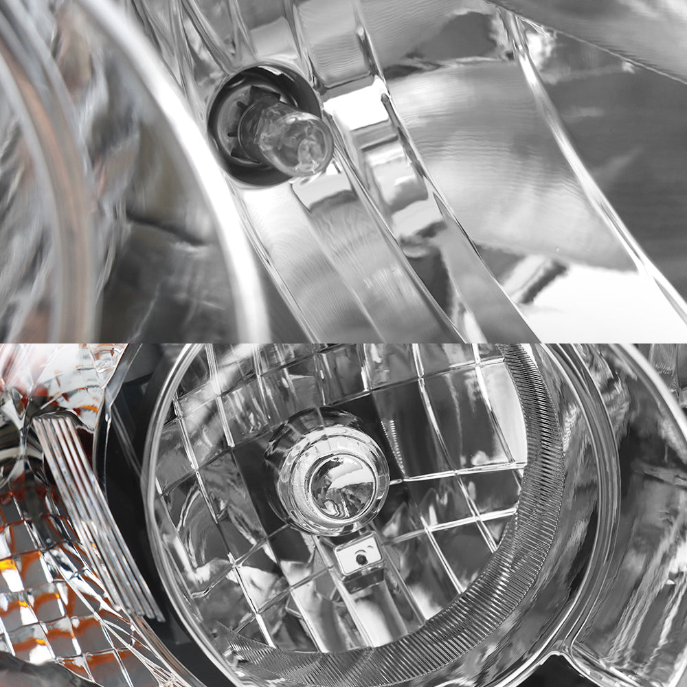 Chrome Headlights Assembly Compatible With International ProStar 2008-2016 Right Passenger Side