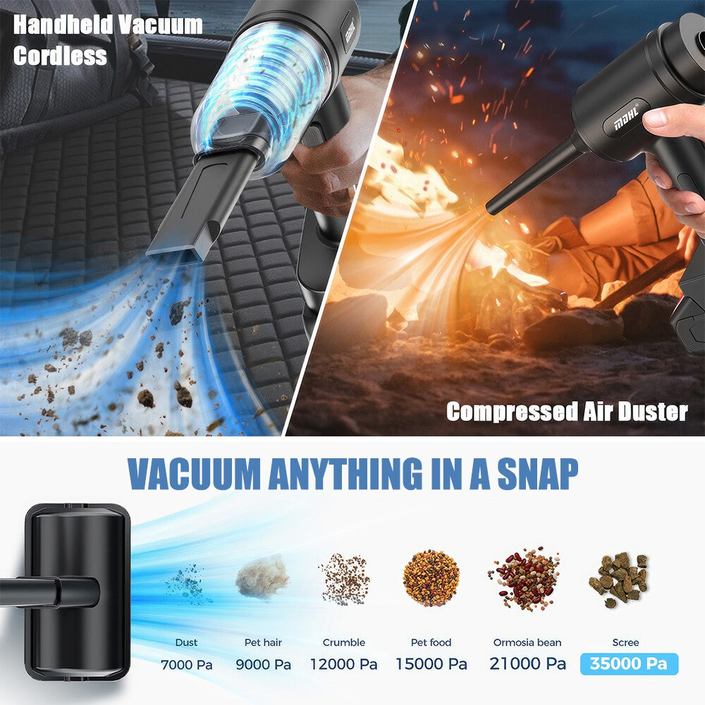 Cordless handheld car vacuum and blower - image 8