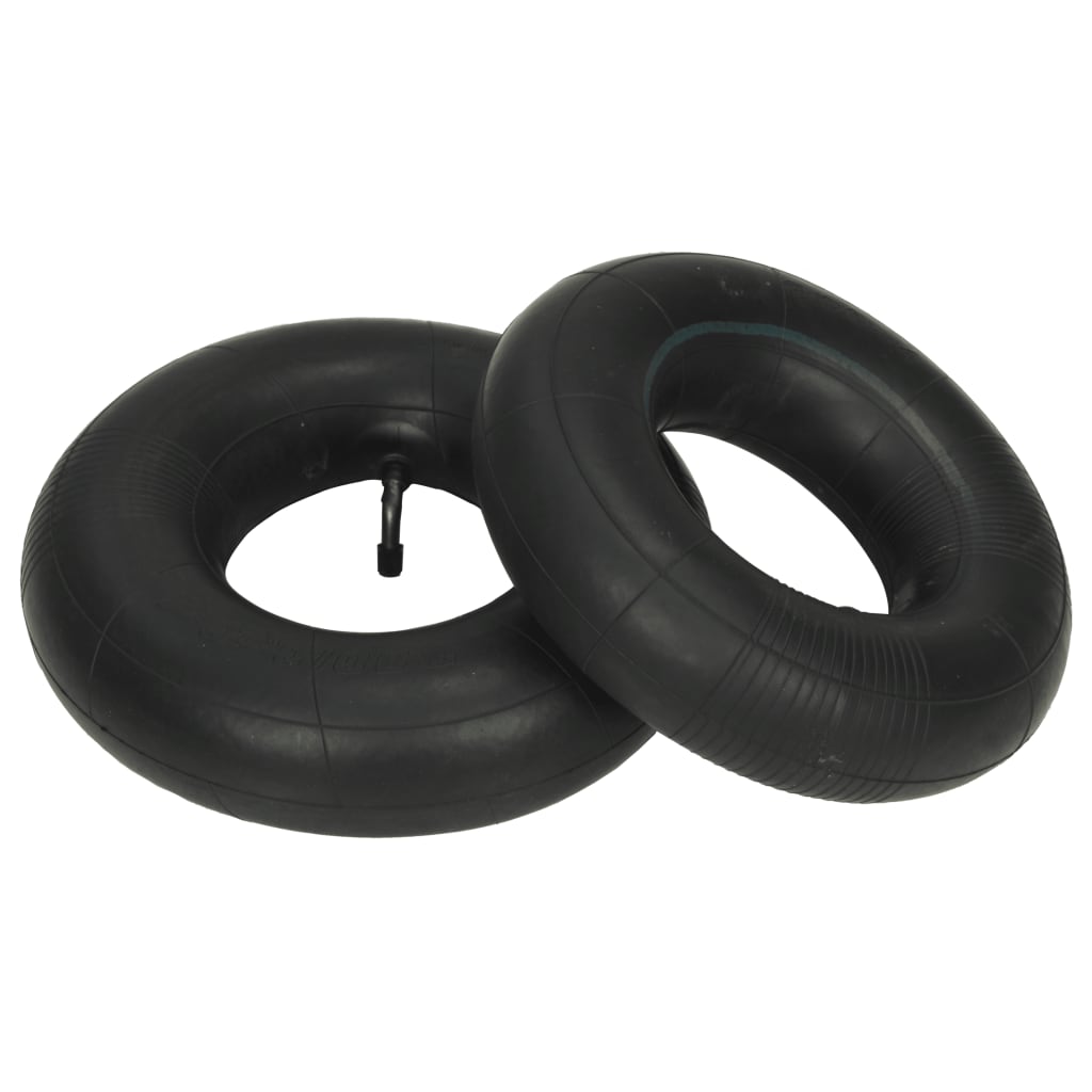 Replacement inner tubes for hand trucks, 4 pieces, 3.00 - 4, 260 x 85 rubber