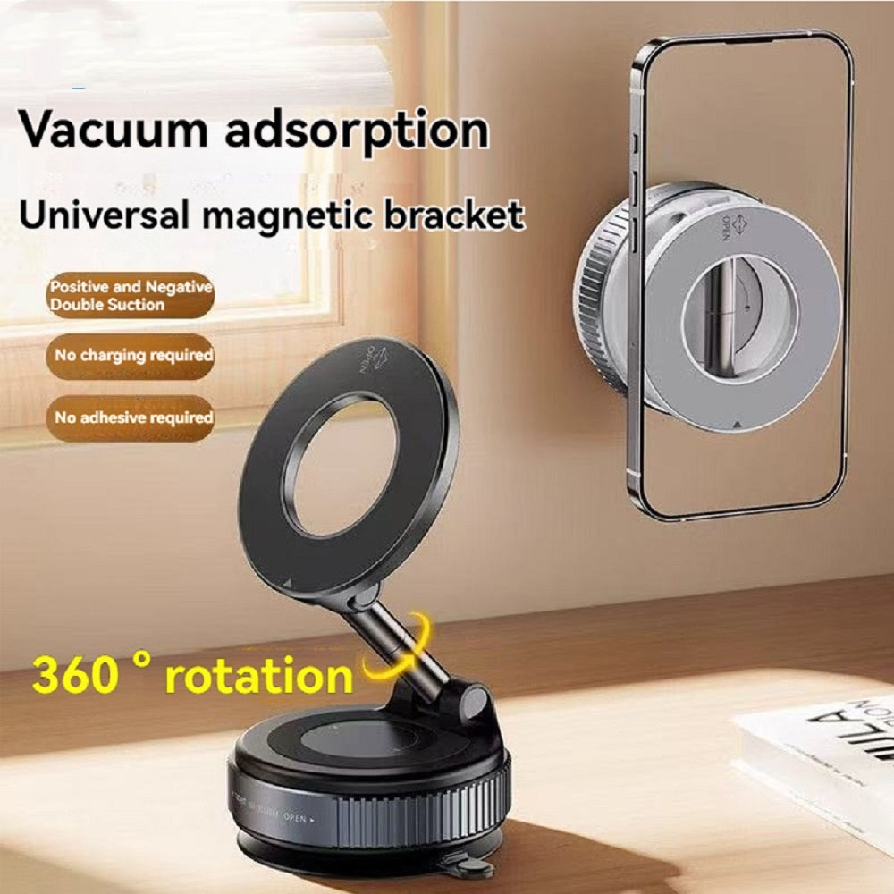 Foldable Magnetic Suction Car Phone Mount