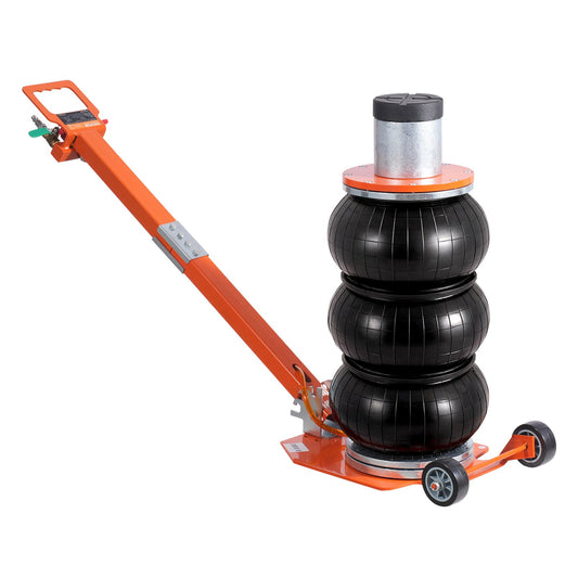 Air Jack, 3 Ton/6600 Lbs, 1-6S Pneumatic Lifting Jack With Heightened Column & Adjustable Handle, Compact, Easy-to-Lift & Space-Saving Jack With Thick Rubber Pad, Fits For Sedan, SUV, Pickup Truck