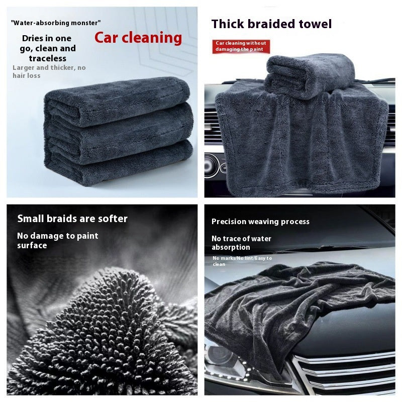 Thick Microfibre Car Drying Towel - image 3