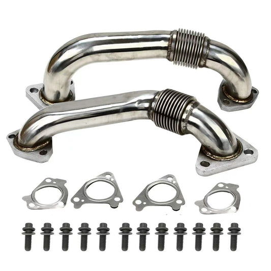Exhaust Downpipe For Chevy 01-16 GMC Chevy 6.6L Duramax Ban The Sale Of Amazon&Temu