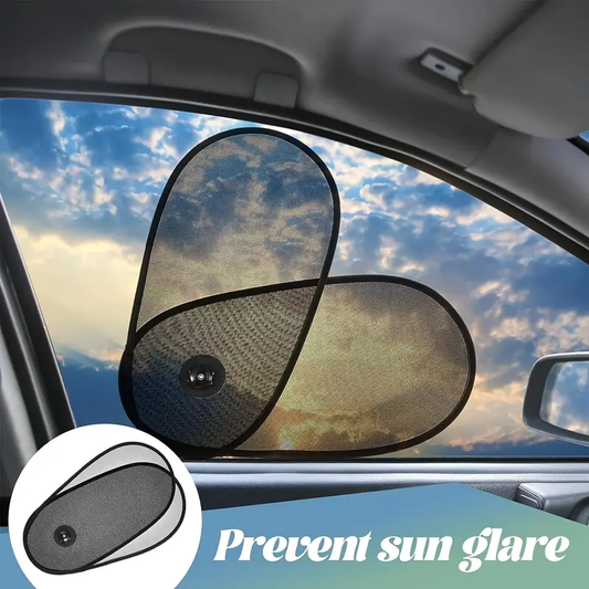 Car side window sunshades, 2-pack