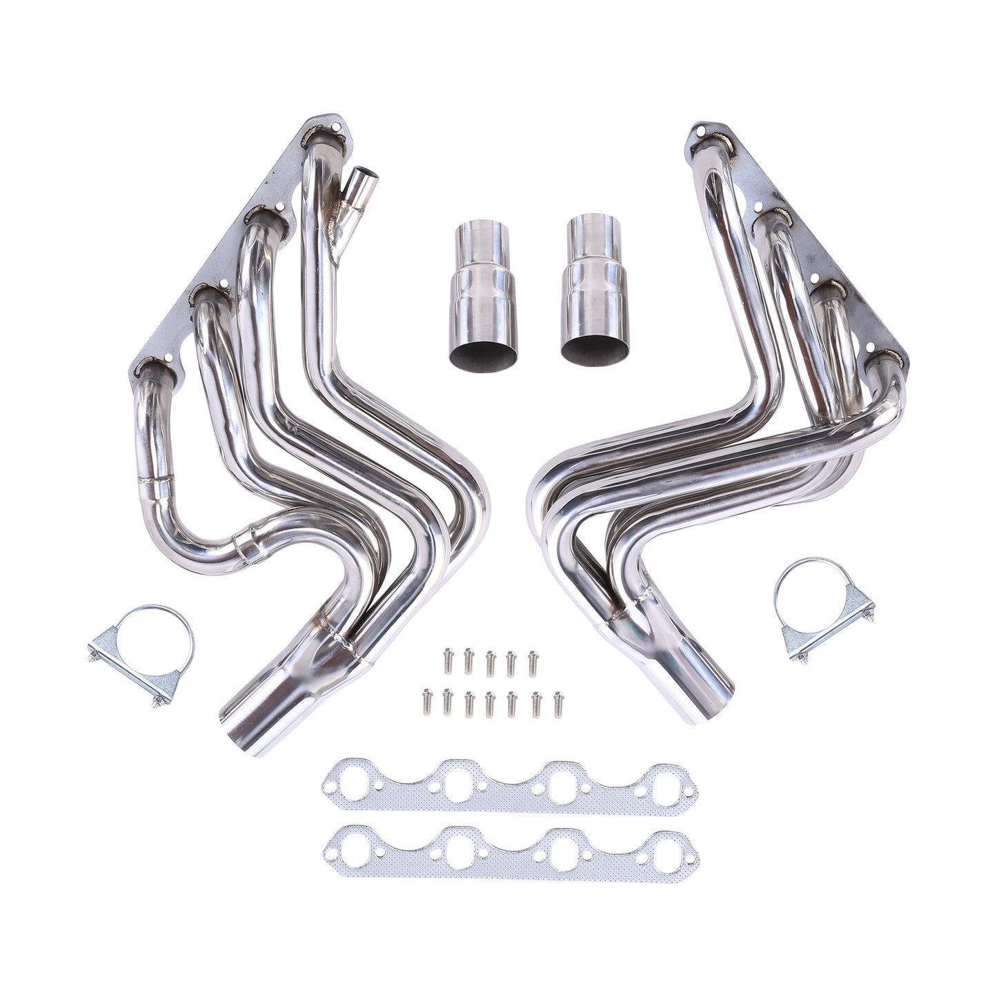 Exhaust Manifold Header For Ford F150 F250 Bronco 5.8 V8 1987-1996   Ban The Sale Of Amazon&Temu