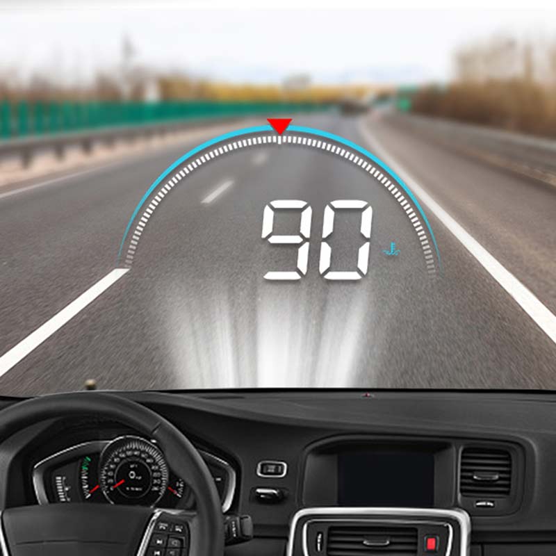 Head-Up Display HUD – OBD2 3.5" Windscreen Speed Display - image 4