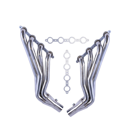 Exhaust Header For C10 LS LS1 LS2  LS3  LS6 Long Tube 1-7,8 Ban The Sale Of Amazon