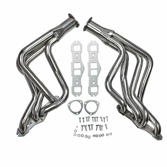 Exhaust Manifold Header For Oldsmobile Cutlass Delta 65-74 350 400 455   Ban The Sale Of Amazon&Temu